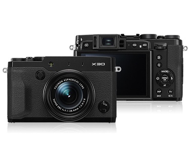 Fujifilm FinePix X30 Zwart