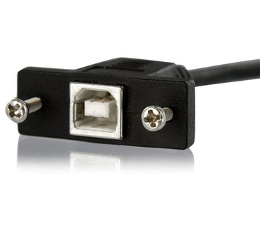 Startech.com 91 cm lange, Paneel gemonteerde USB-kabel B naar B F/M