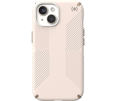 Speck Presidio2 Grip Apple iPhone 15 Bleached Bone - with Microban