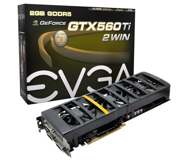 EVGA GeForce GTX 560 Ti 2Win