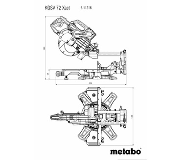 Metabo KGSV 72 XACT