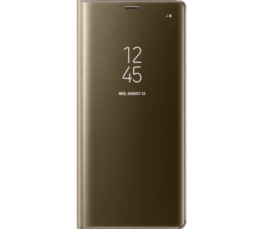Samsung Galaxy Note 8 Clear View Standing Cover Goud