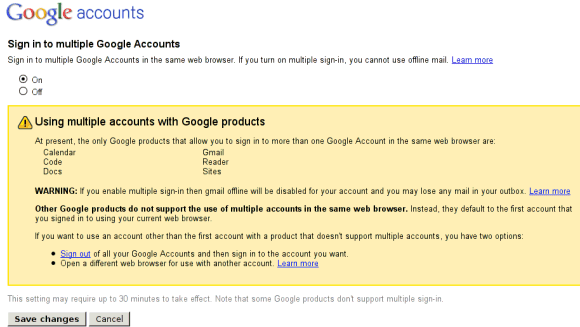 Meerdere Google accounts in een browser