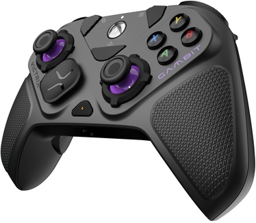 Turtle Beach Victrix Gambit Prime bedrade gamecontroller voor XBOX & PC - Grijs, XBOX Series X|S, XBOX One, 12 verwisselbare delen, 4 toewijsbare knoppen, 5-traps ‘clutch’-hairtriggers, audiocontrole