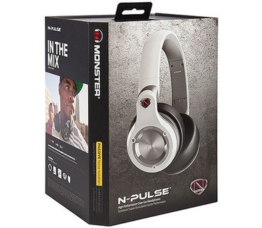 Monster NCredible NPulse Over-Ear Headphone (Wit)