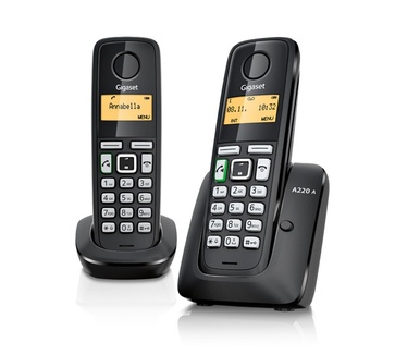 Gigaset A220A Duo Zwart