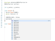 Arduino IDE 2.0 autocomplete