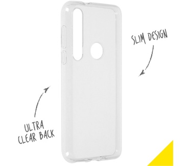 Accezz Clear Backcover Motorola Moto G8 Plus - Transparant (Moto G8 Plus) Transparant