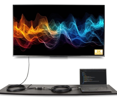 Startech.com 10m 8K 60Hz HDMI Signaal Booster, Actieve HDMI 2.1 Inline Repeater en Video Signaal Versterker tot 8K 60Hz/4K 144Hz, Compacte HDMI Kabel Verlenger, HDMI Extender/Amplifier
