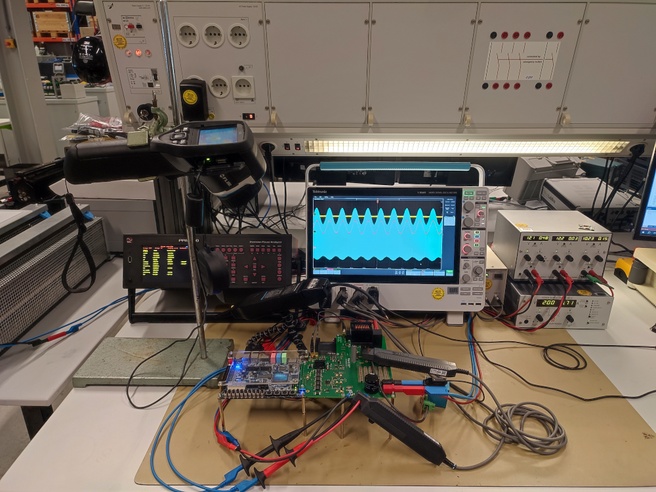 In het lab van Bas in de TU Eindhoven