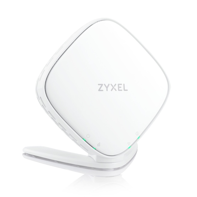 De Zyxel WX5600-wifiversterker die Odido levert.