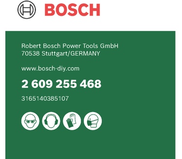 Bosch 2 609 255 468