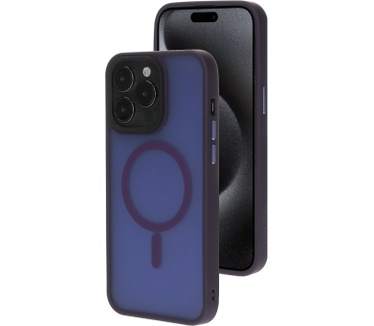 Mobiparts Hardcover Apple iPhone 15 Pro Max Satin Purple (Magsafe Compatible)
