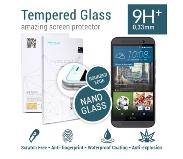 Nillkin Amazing H+ Tempered Glass HTC One M9 - Rounded Edge