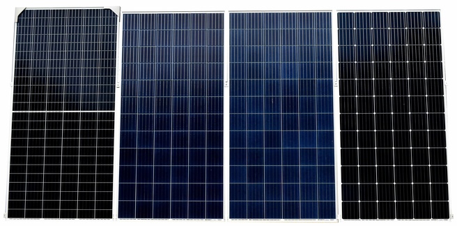 Verschillende typen zonnepanelen