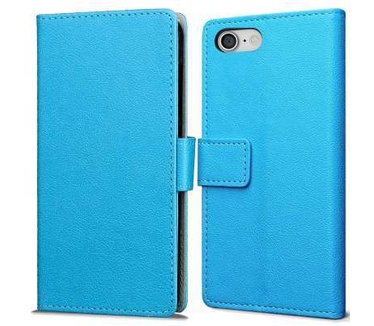 qMust Apple iPhone SE 2020 Wallet Hoesje Blauw