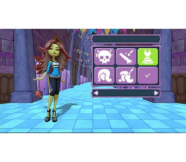 Monster High: New Ghoul In School, Wii U