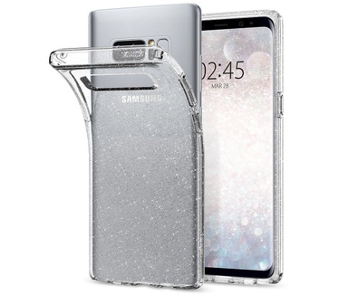 Spigen Samsung Galaxy Note 8 Hoesje Liquid Crystal Glitter  Transparant