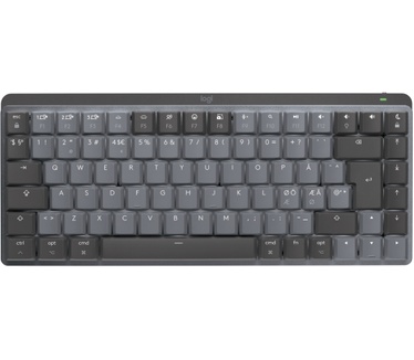 Logitech MX Mini Mechanical for Mac, Qwerty Nordic, Donkergrijs