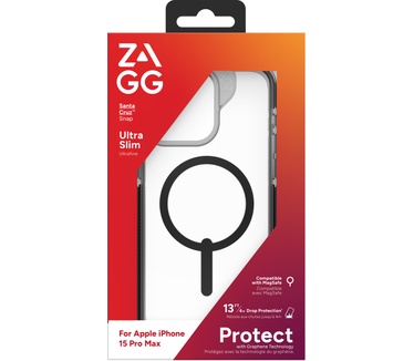 Zagg Santa Cruz Snap (iPhone 15 Pro Max) Transparant