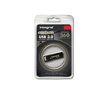 Integral 8GB Secure 360 Encrypted USB3.0