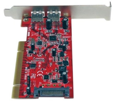 Startech.com 2 Port PCI SuperSpeed USB 3.0 Adapter Card with SATA Power
