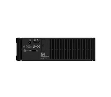 WD My Book AV-TV 1TB Zwart