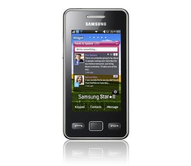 Samsung Star II S5260 Zwart