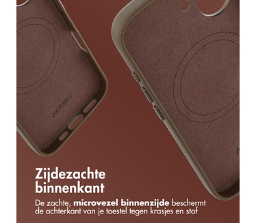 Accezz MagSafe Leather Backcover