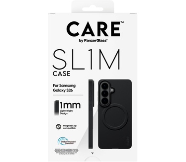 PanzerGlass CARE™ by PanzerGlass® SL1M Case Black w. Qi Samsung Galaxy S26