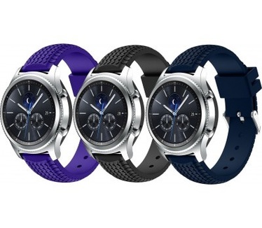 qMust 3 Sport bandjes voor Samsung Gear S3 Classic / Frontier - (SET I)