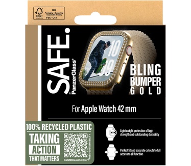 PanzerGlass SAFE by PG Scrn Bump Gold Watch 45mm