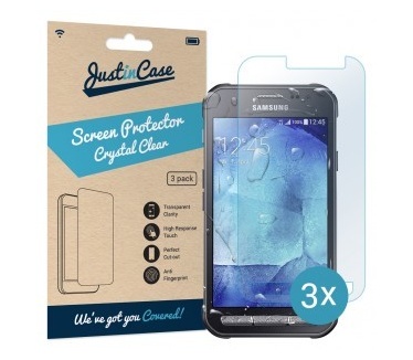 Just in Case Screen Protector Samsung Galaxy Xcover 3 - 3 stuks - Crystal Clear