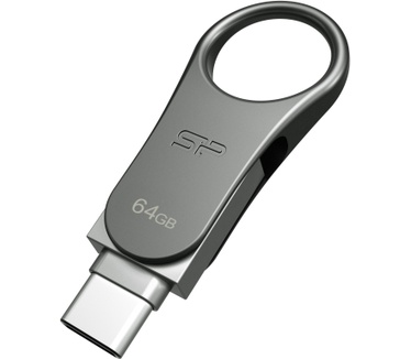 Silicon Power Mobile C80 64GB Aluminium