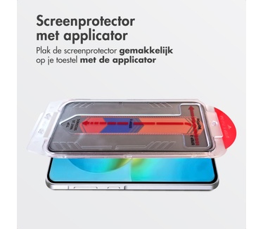 Accezz Gehard Glas Privacy Screenprotector + Applicator