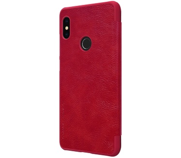 Nillkin Qin View BookCase - Xiaomi Redmi Note 5 Pro - Rood  Rood