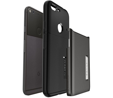 Spigen Slim Armor Google Pixel XL Case  Zwart