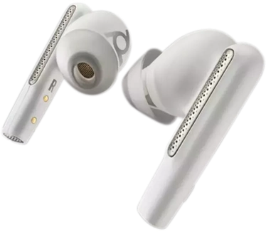 Poly Voyager Free 60 True Wireless Earphones - Microphones Antibruit pour des Appels Clairs - Active Noise Cancelling (ANC) - Étui de Charge Portable