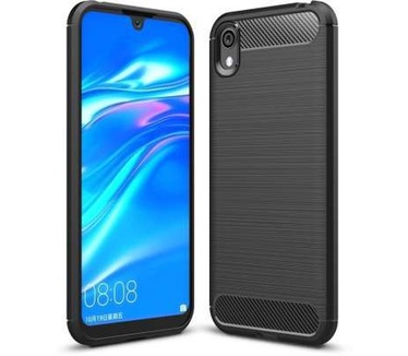 qMust Huawei Y5 2019 Rugged TPU Case - Zwart