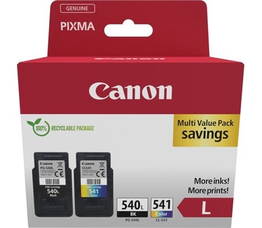 Canon PG-540L + CL-541 Cartridges Combo Pack