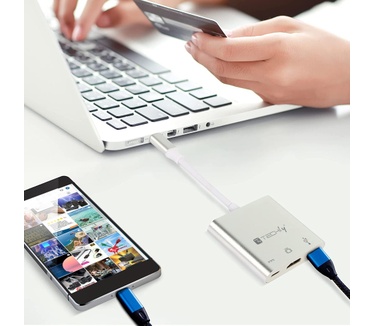 Techly IADAP USB31-HDMIPTY