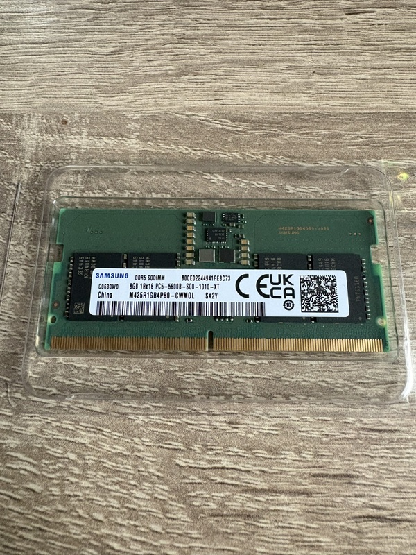 Samsung 8GB DDR5-5600 SODIMM – PC5-5600B aangeboden - Vraag