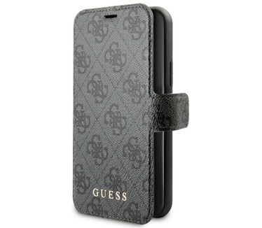 Guess 4G Book Case voor Apple iPhone 11 Pro Max (5.8") - Grijs  Grijs