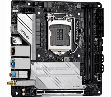 ASRock MB Intel 1200 H570M ITX/ac