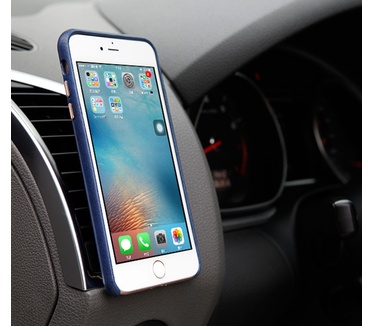 Nillkin Englon Leder BackCover voor Apple iPhone 7 (4.7") - Blauw Blauw