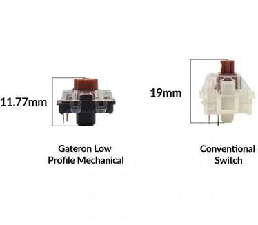 Keychron Key Low Profile Gateron MX Switch Blue