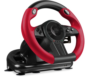 Speedlink Trailblazer Racing Wheel Rood, Zwart