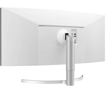 LG 38WN95C-W Wit, Zilver