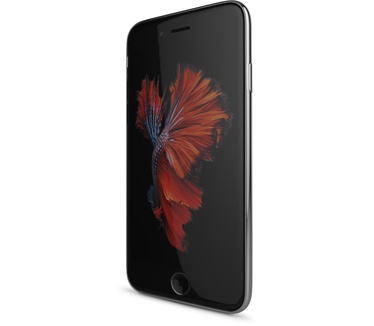 BeHello iPhone 6 / 6S Gel Case Transparent Chrome Edge Silver