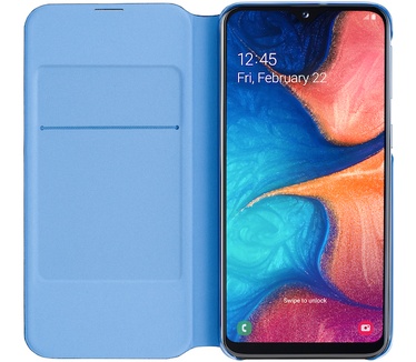 Samsung Galaxy A20e Wallet Cover  Zwart
